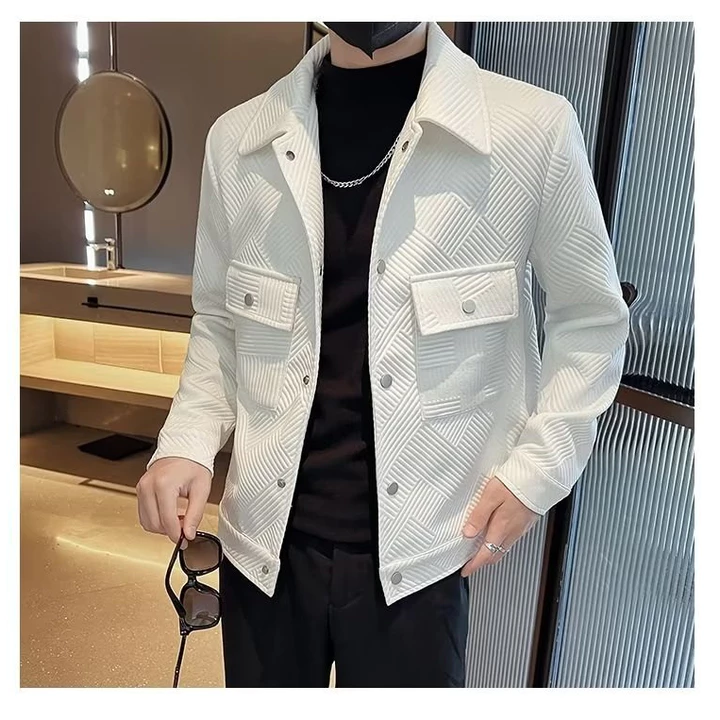 Men's Fashion New Jacket Simple Bomber Jackets – 3