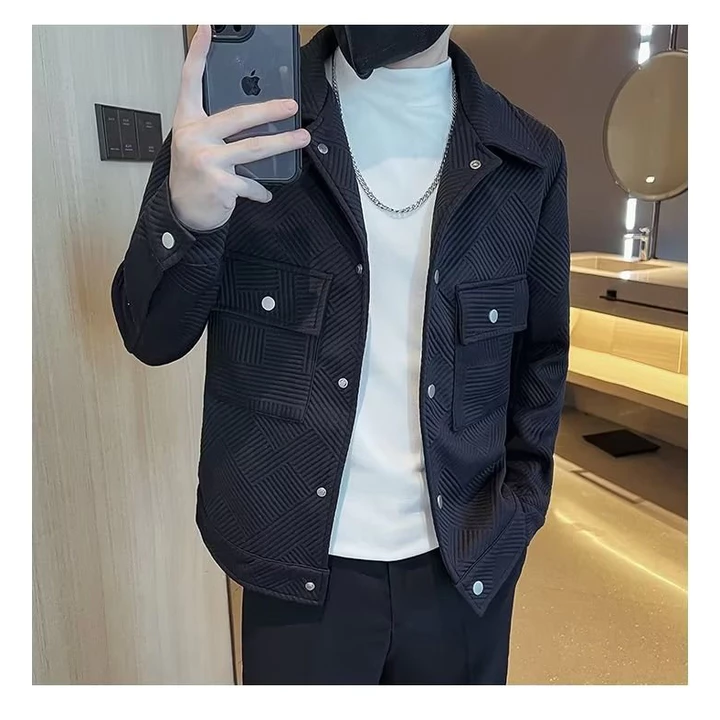Men's Fashion New Jacket Simple Bomber Jackets – 7