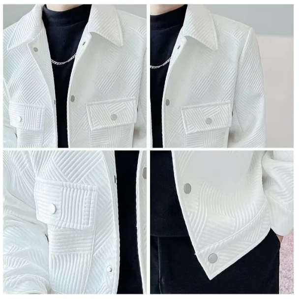 Men's Fashion New Jacket Simple Bomber Jackets – 5