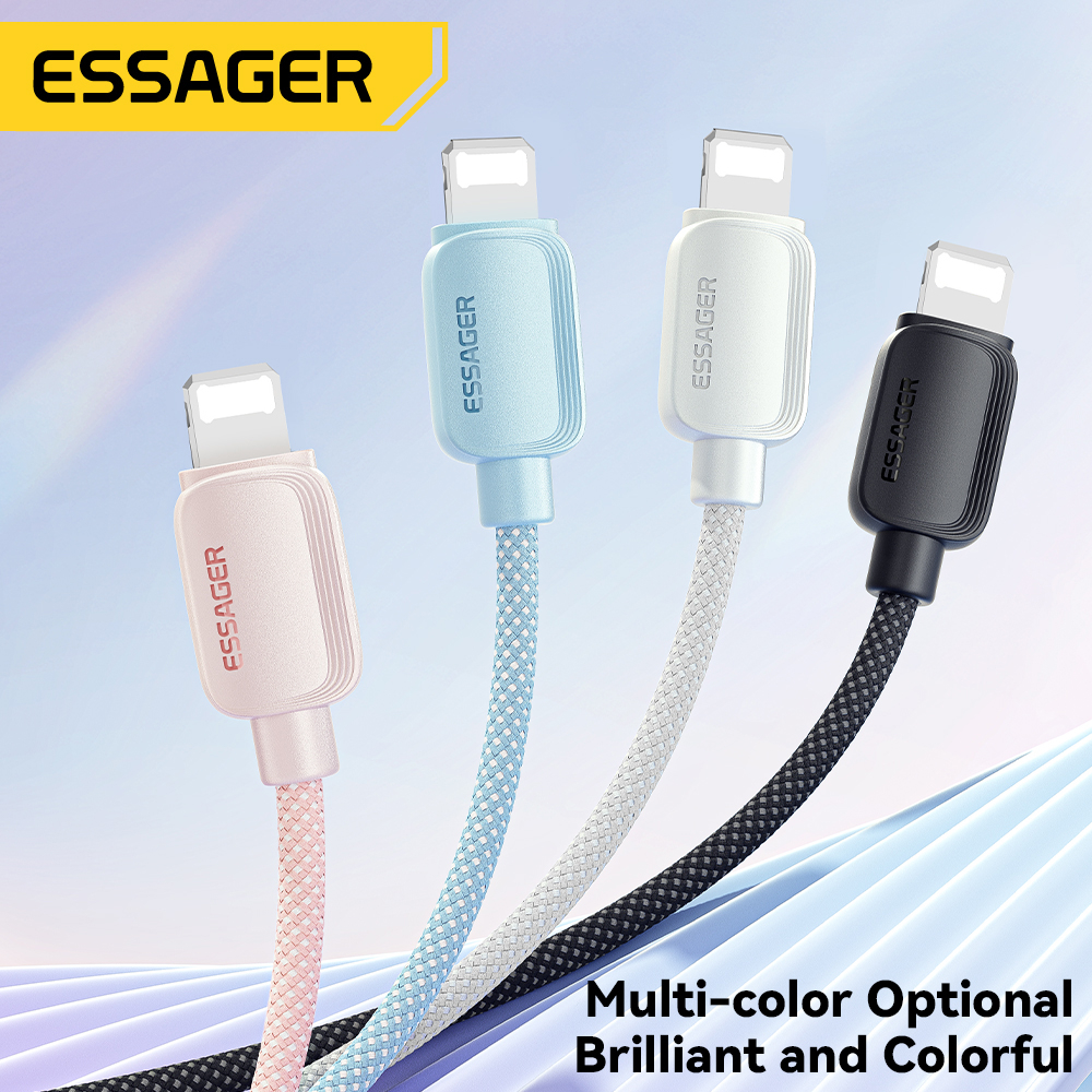Ảnh Dây cáp sạc nhanh ESSAGER Type C sang IOS PD 29W thích hợp cho ip 14 1