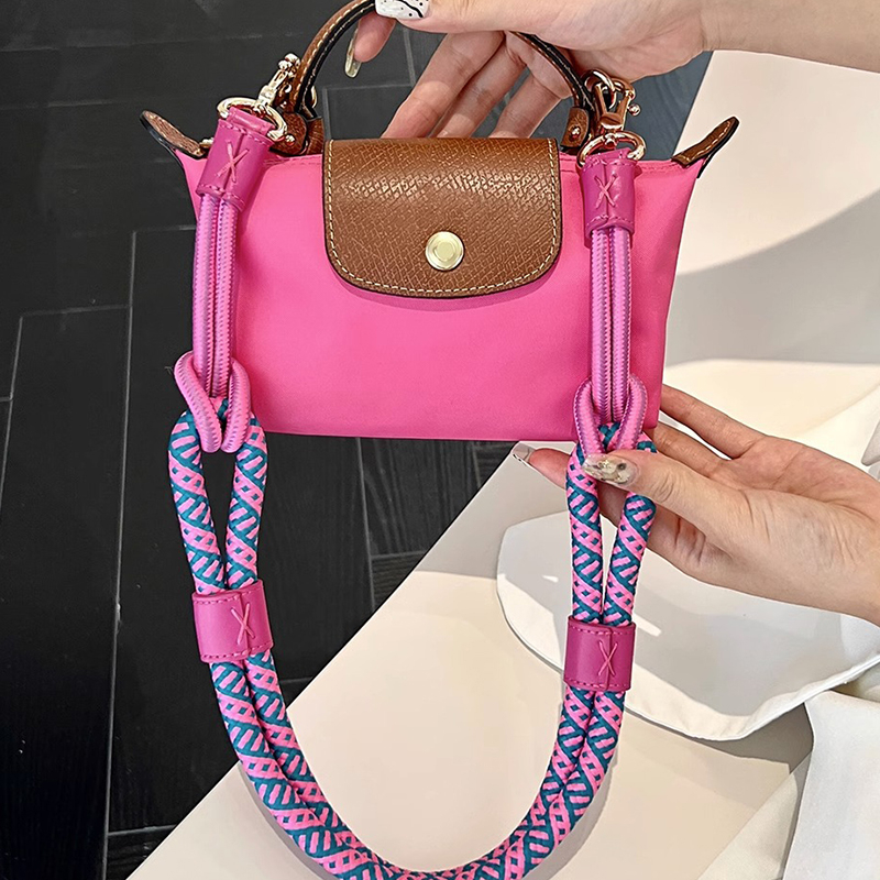 LONGCHAMP Dây Đeo Vai Dài Không Cần Đục Lỗ Cho Túi Đeo Chéo