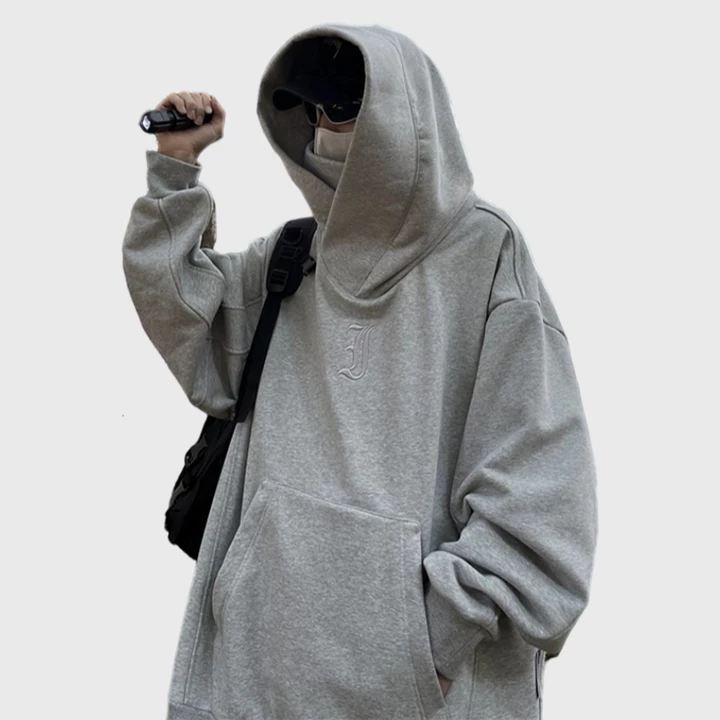 Mới Áo hoodie cotton Cổ Cao áo hoodie nữ Dáng Rộng áo hoodie nam Thời Trang retro Mỹ Chất Lượng Cao áo hoodie bigsize Nam Nữ – 7