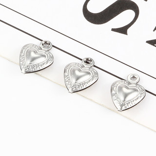 20 Chiếc Thép Không Gỉ Đuôi Đĩa Mặt Dây Chuyền Hình Trái Tim Hình Tròn Vòng Cổ Hình Bầu Dục Vòng Tay Nối Dài Dây Chuyền Mặt Dây Chuyền Cho DIY Trang Sức