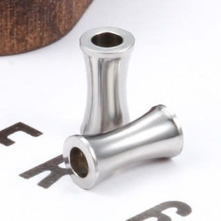 10 Chiếc Thép Không Gỉ Ống Miếng Đệm Hạt Cho Vòng Tay Không Phai Màu Hạt Tre Kết Nối DIY Vòng Cổ Trang Sức Làm Phụ Kiện