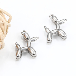 Thời Trang Stereo Dễ Thương Bóng Chó Mặt Dây Chuyền Sáng Tạo Hoạt Hình Thép Không Gỉ Vòng Cổ Quyến Rũ Vui Vẻ Cho Trang Sức Handmade Phụ Kiện