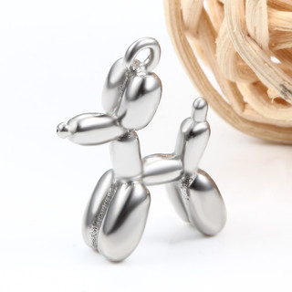 Thời Trang Stereo Dễ Thương Bóng Chó Mặt Dây Chuyền Sáng Tạo Hoạt Hình Thép Không Gỉ Vòng Cổ Quyến Rũ Vui Vẻ Cho Trang Sức Handmade Phụ Kiện