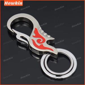 Móc khóa xe gắn thắt lưng thời trang Móc khóa xe máy bằng kim loại độc đáo Móc chìa khóa xe máy