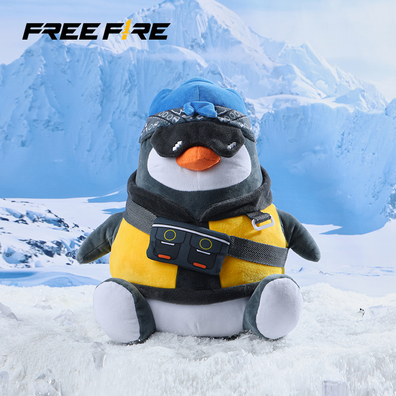 Gấu bông FREE FIRE hình chim cánh cụt Mr.Waggor mập tròn dễ thương ...