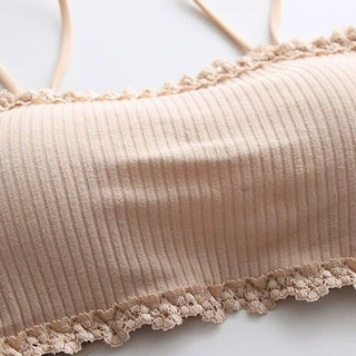 Áo Lót Nữ - Áo bra Nữ gân tăm viên ren nâng ngực sexy điệu đà mẫu Bra luyoo31