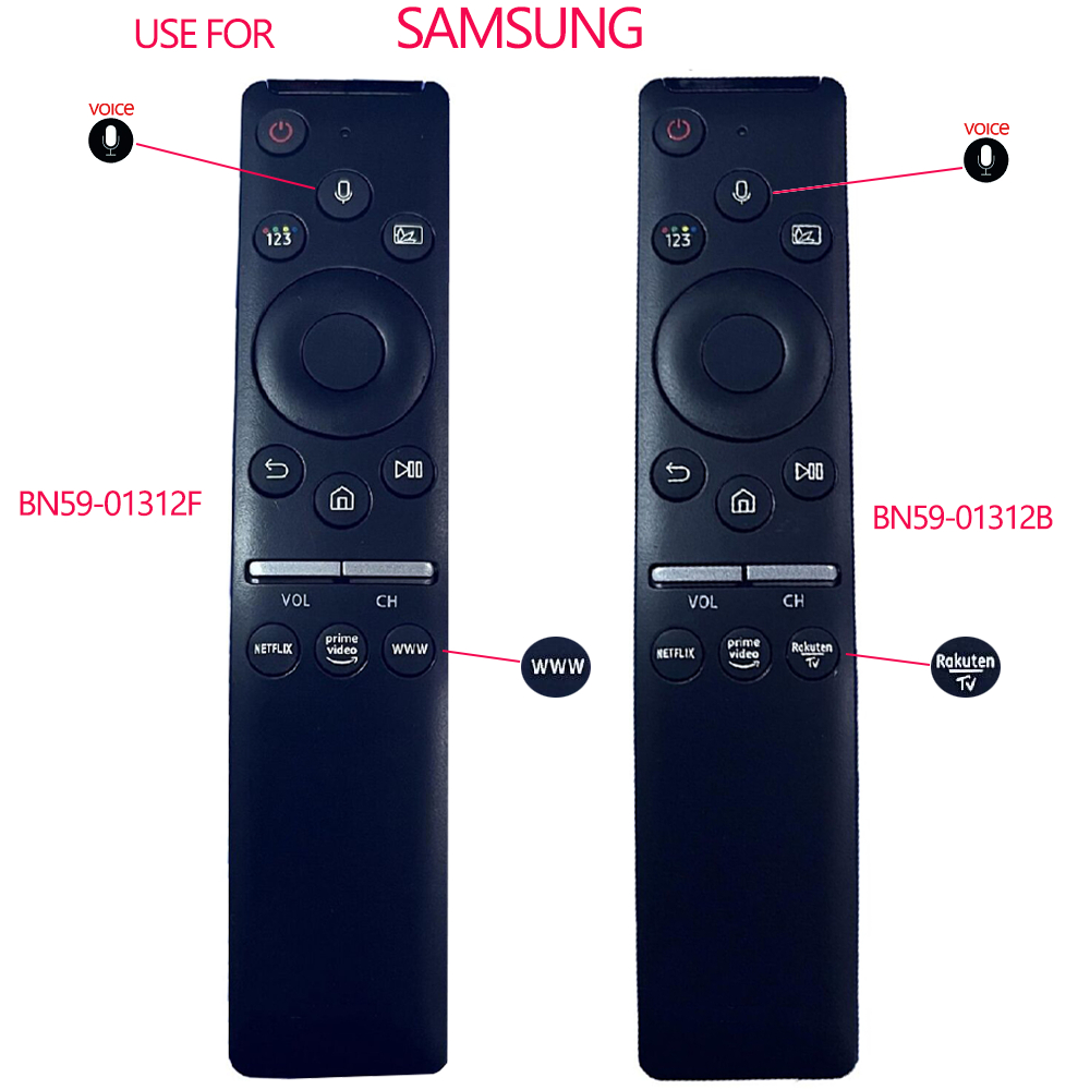 use for Samsung LCD TV Điều Khiển bn5901312f bn5901312b Giọng Nói