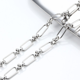 Thép không gỉ 8 chữ Dây Xích Dành Cho Nam Nữ Trang Sức Làm Vòng Tay Handmade Punk Dây Chuyền DIY Trang Sức Thủ Công Dây Xích Bán Buôn