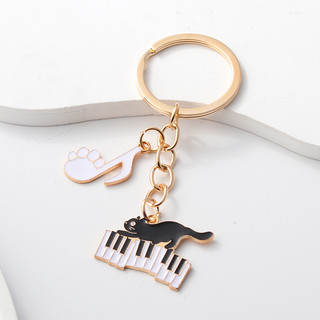 Móc Khóa Hình Đàn piano Dễ Thương