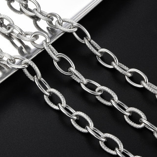 Chiều rộng 8.6mm Thép không gỉ Dây Xích Xoắn Cho Trang Sức Làm Phụ Kiện Hình Bầu Dục Cáp Liên Kết Vòng Cổ DIY Charm Vòng Tay Vàng Đồ Dùng Thủ Công