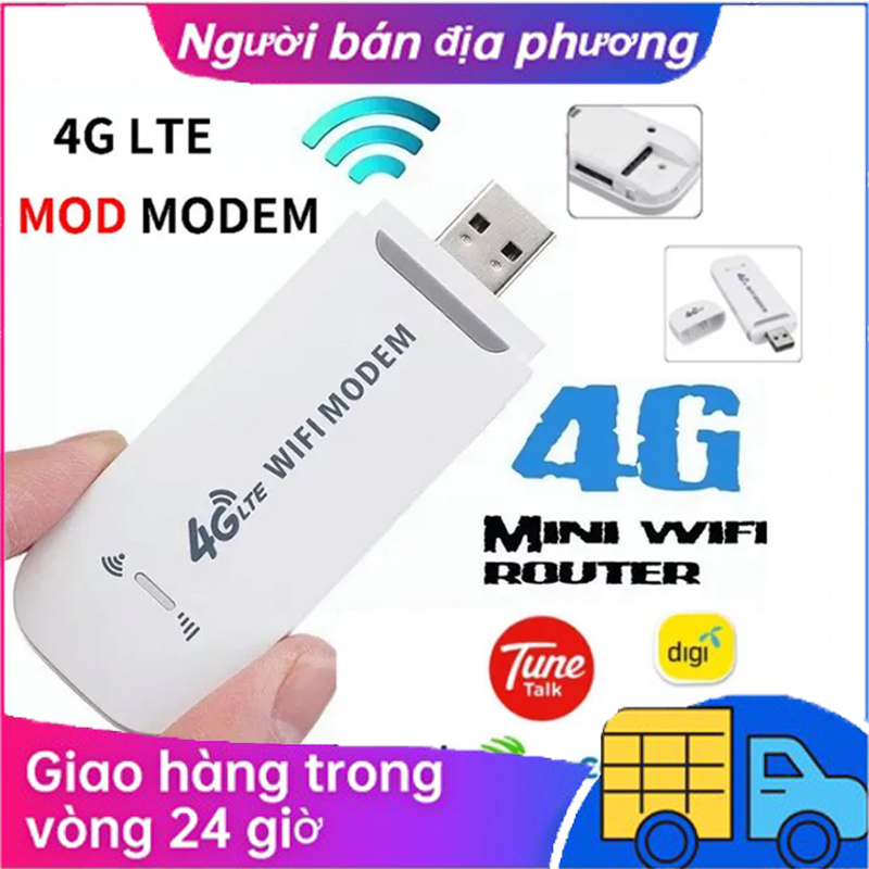 [Hỏa Tốc] USB phát WiFi 4G DCOM phát WIFI 3G 4G TỐC ĐỘ 150Mbps GIÁ RẺ ...