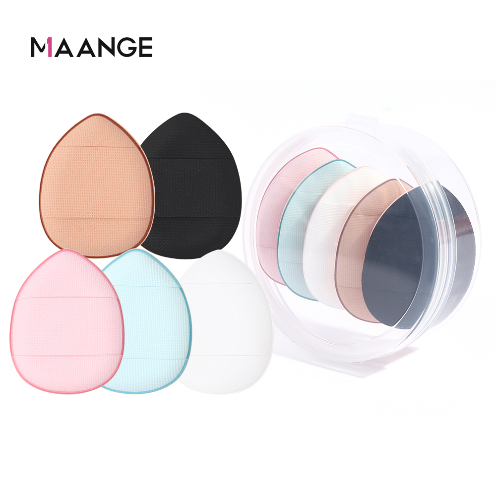 Ảnh Set 5 mút tán kem nền MAANGE che khuyết điểm bằng ngón tay mini 51561 1