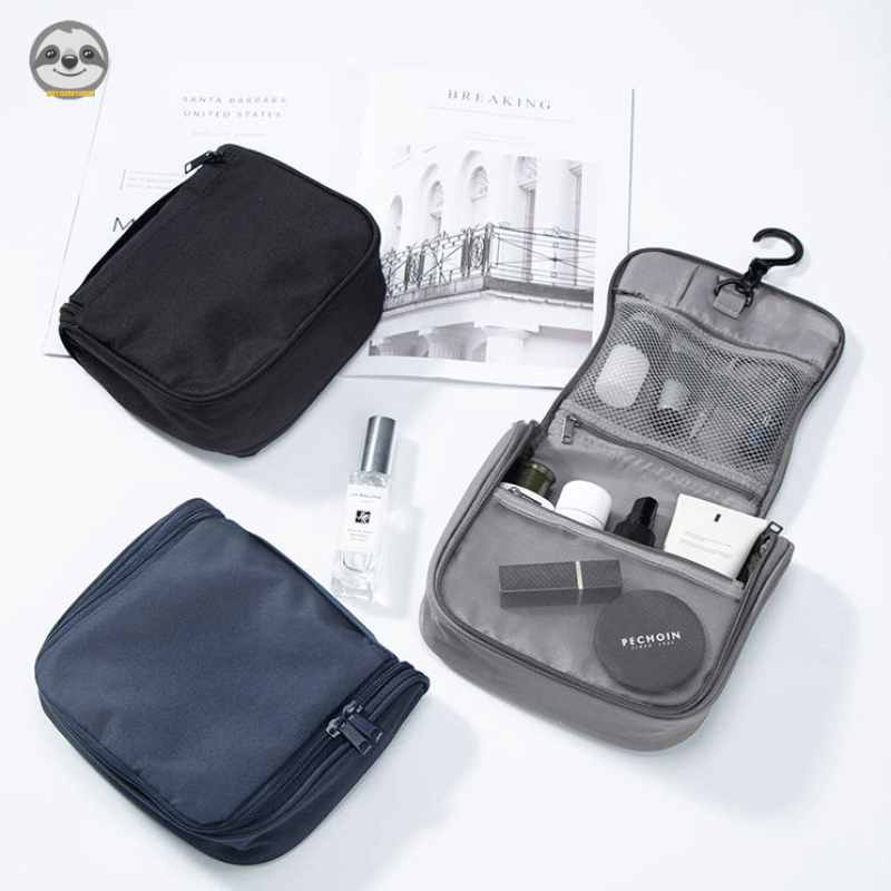 Túi Đựng Mỹ Phẩm / Đồ Vệ Sinh Cá Nhân Mang Đi Du Lịch Phong Cách muji Nhật Bản 24h