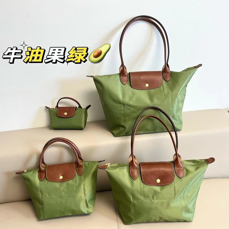Túi Đựng Bánh Bao Nylon Nữ Mới Có Lớp Phủ Da Một Vai Túi Tote Bảo Vệ Môi Trường series