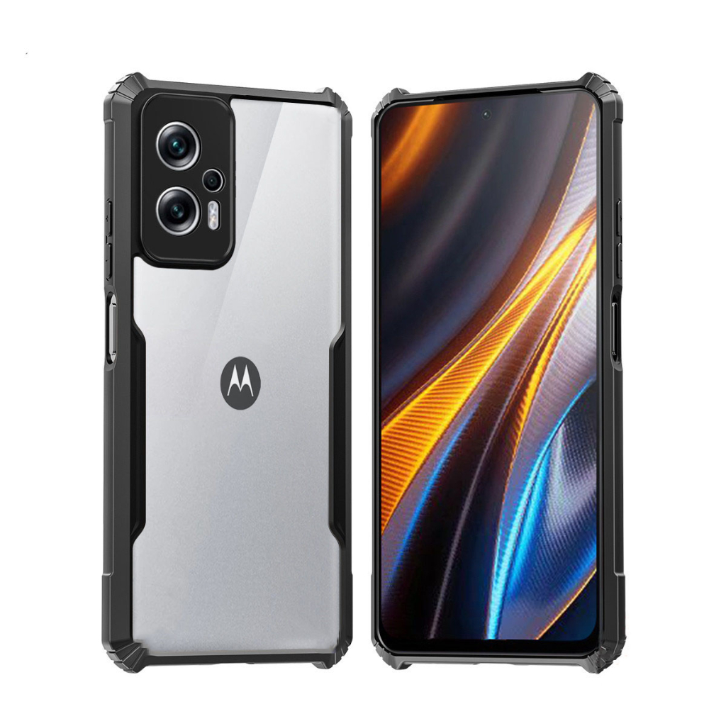 Ốp lưng Motorola Moto E15 E13 E20 E30 E40 E22S E32 Edge 60 20 Pro 40 50 NEO 30 4G Fusion Vỏ trong suốt chống sốc
