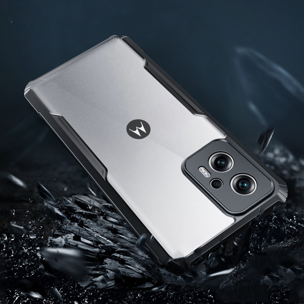 Ốp lưng Motorola Moto E15 E13 E20 E30 E40 E22S E32 Edge 60 20 Pro 40 50 NEO 30 4G Fusion Vỏ trong suốt chống sốc