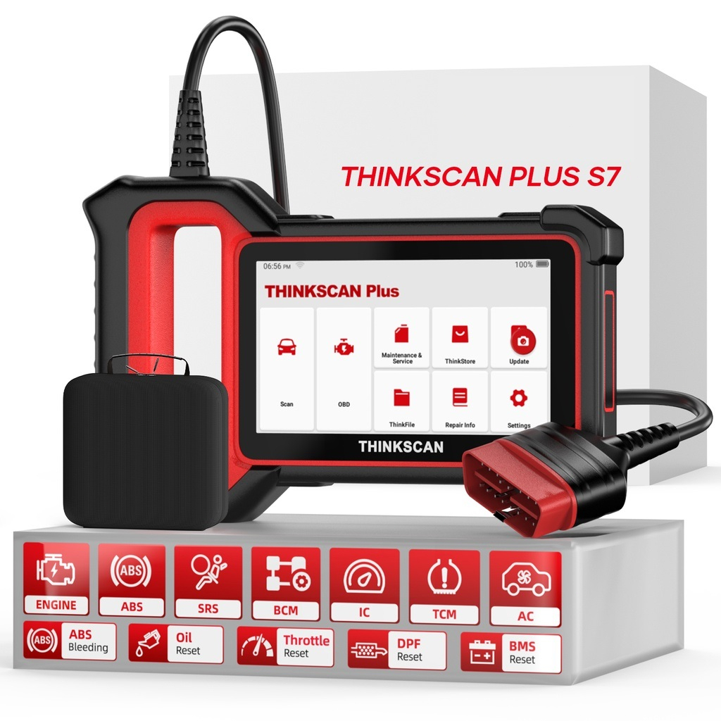 Thinkcar THINKCAR Thinkscan Plus S7 OBD2 Scanner Multi System Scan SAS ...