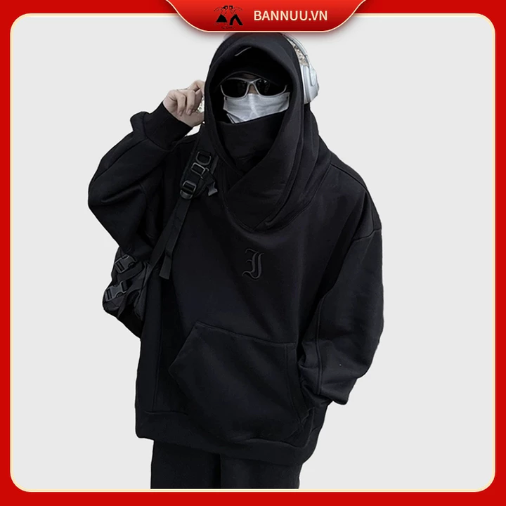 Mới Áo hoodie cotton Cổ Cao áo hoodie nữ Dáng Rộng áo hoodie nam Thời Trang retro Mỹ Chất Lượng Cao áo hoodie bigsize Nam Nữ – 2