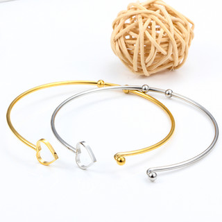 Vòng Tay Mặt Hình Trái Tim Thời Trang Chất Lượng Cao Cho Nữ