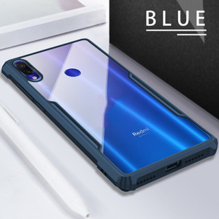 Vỏ chống sốc Acrylic trong suốt hạng nặng cho Xiaomi Redmi Note 7 6 5 Pro Redmi 4 4X 6 7 6A 5A 4A 7A Y2 S2 Ốp lưng TPU mềm khung bảo vệ