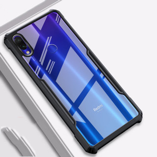 Vỏ chống sốc Acrylic trong suốt hạng nặng cho Xiaomi Redmi Note 7 6 5 Pro Redmi 4 4X 6 7 6A 5A 4A 7A Y2 S2 Ốp lưng TPU mềm khung bảo vệ