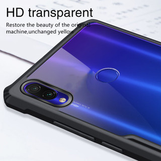 Vỏ chống sốc Acrylic trong suốt hạng nặng cho Xiaomi Redmi Note 7 6 5 Pro Redmi 4 4X 6 7 6A 5A 4A 7A Y2 S2 Ốp lưng TPU mềm khung bảo vệ