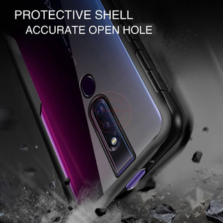 Vỏ chống sốc Acrylic trong suốt hạng nặng cho OPPO F11 F9 F3 F7 F15 F17 F19 F1S F19 F23 F21 Pro Plus 4G 5G Vỏ bảo vệ khung mềm TPU
