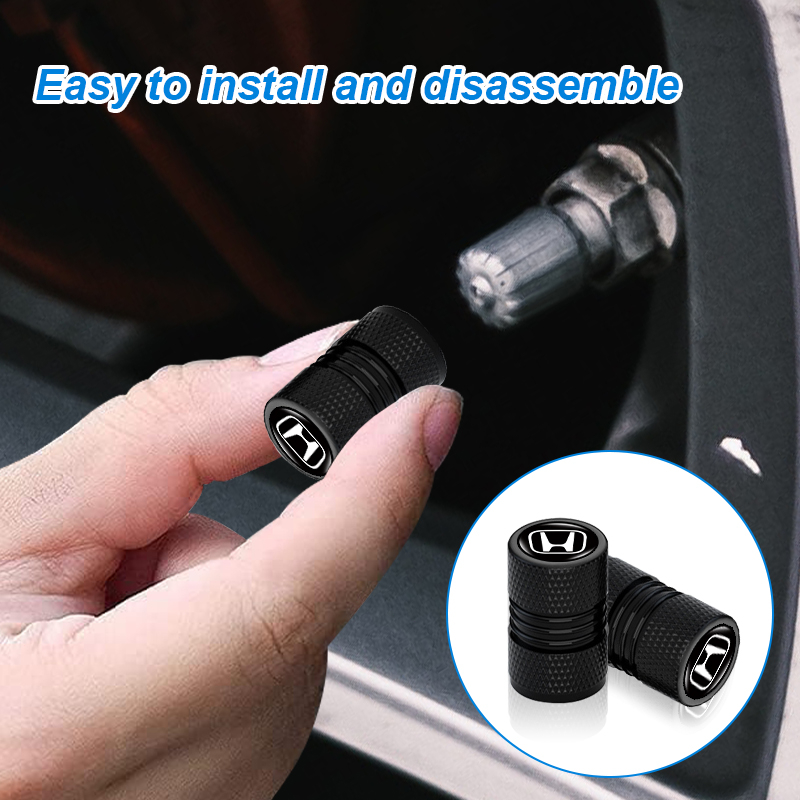 HONDA Bộ 4 Đai Ốc Gắn Mũ Lưỡi Trai / Xe Hơi / Xe Đạp / Xe Máy / Xe Hơi Chuyên Dụng 4 Món