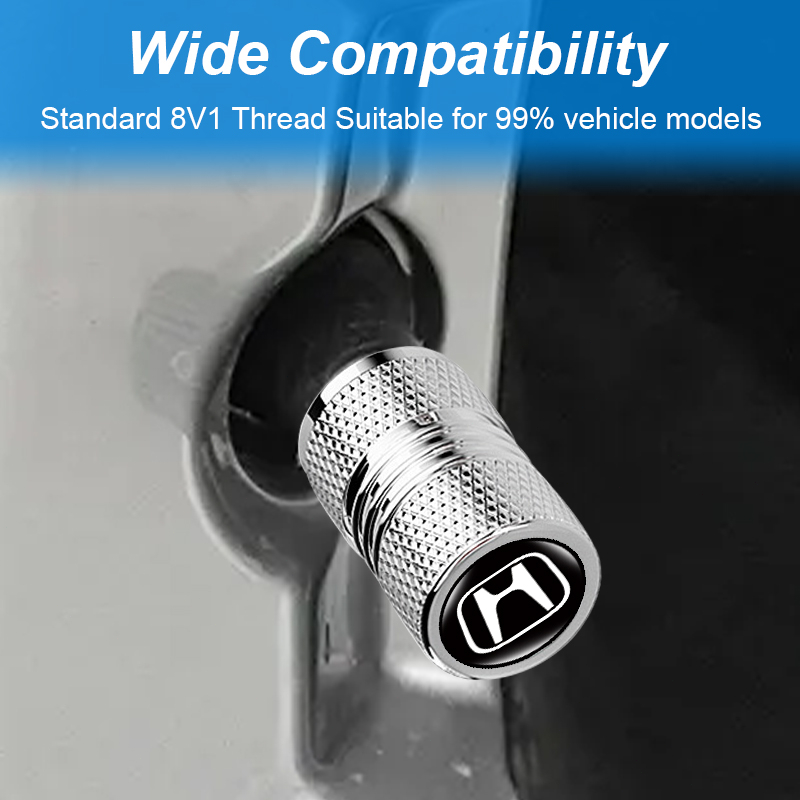 HONDA Bộ 4 Đai Ốc Gắn Mũ Lưỡi Trai / Xe Hơi / Xe Đạp / Xe Máy / Xe Hơi Chuyên Dụng 4 Món