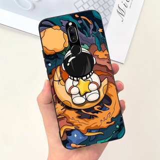 Ôp Điện Thoại tpu Dẻo Họa Tiết Hoạt Hình Khủng Long / Mèo / Phi Hành Gia Cho huawei nova 2i case nova2i rne-l22 rne-l21 Vỏ
