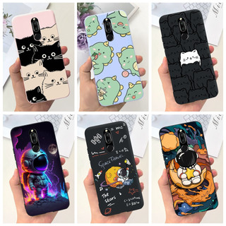 Ôp Điện Thoại tpu Dẻo Họa Tiết Hoạt Hình Khủng Long / Mèo / Phi Hành Gia Cho huawei nova 2i case nova2i rne-l22 rne-l21 Vỏ