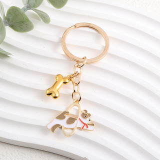 Dễ Thương Móc Khóa Hình Xương Chó Đáng Yêu