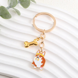 Dễ Thương Móc Khóa Hình Xương Chó Đáng Yêu