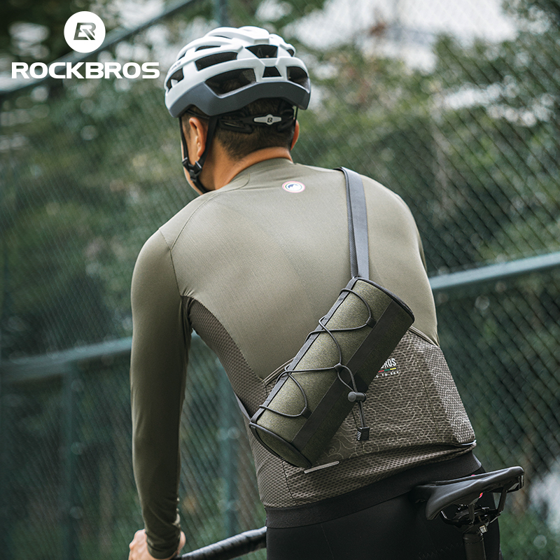 ROCKBROS Túi xe đạp đa năng, dung tích 2L, tay cầm ống chữ thập, phù hợp MTB và xe đạp đường bộ