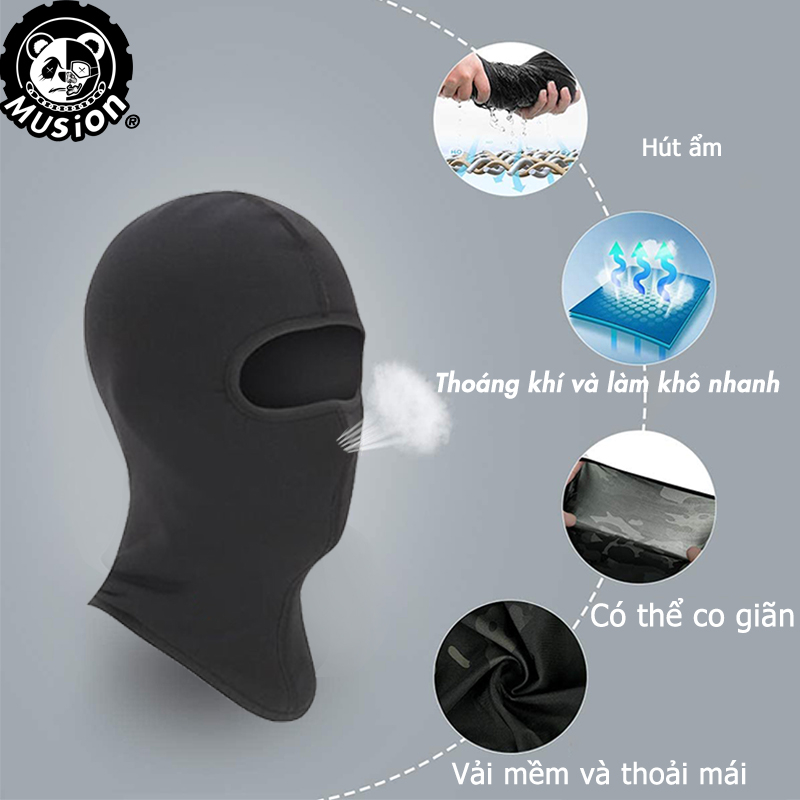 Mặt nạ trùm đầu ninja đi phượt chống gió bụi bảo vệ toàn diện cao cấp