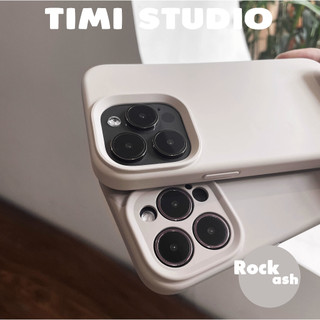 Ốp Điện Thoại Silicon Dẻo Màu Xám Thời Trang Cho iphone x - 15 pro max 11 12 13 14 pro max 15plus 6 7 8 Plus x xs max xr