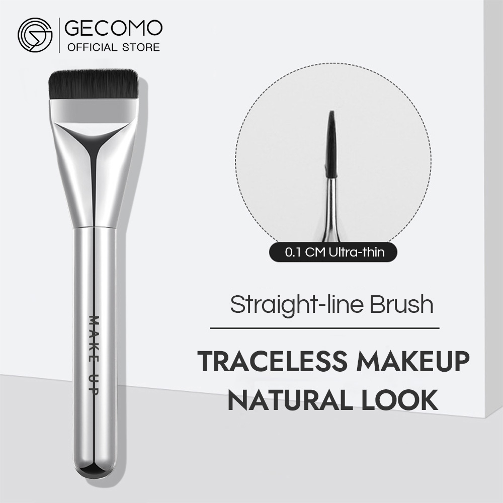 Ảnh Gecomo Cọ Trang Điểm Đầu Phẳng Siêu Mỏng Tiện Dụng Chất Lượng Cao 2