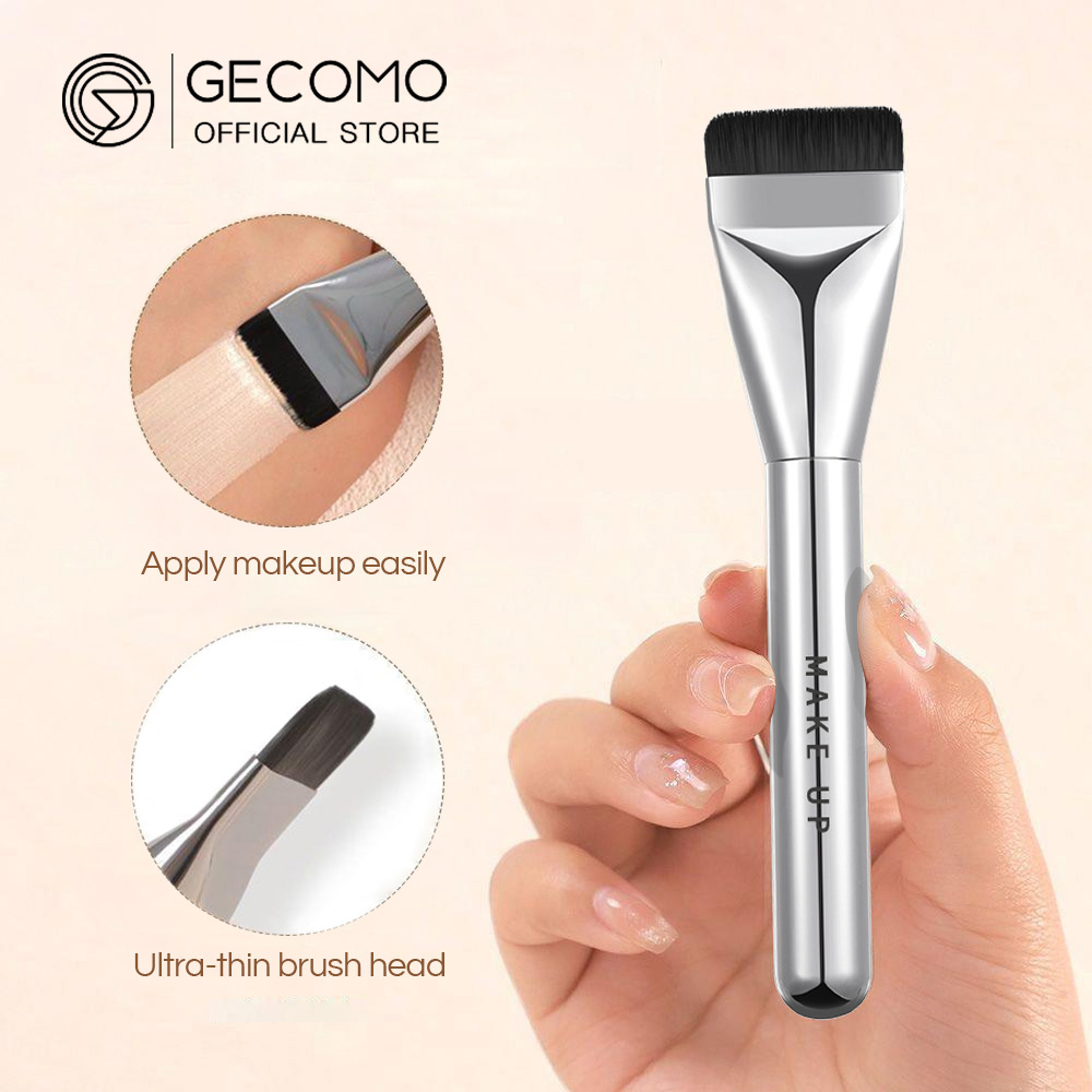 Ảnh Gecomo Cọ Trang Điểm Đầu Phẳng Siêu Mỏng Tiện Dụng Chất Lượng Cao 1