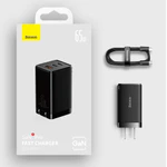 Bộ sạc nhanh Baseus GaN3 Pro 65W 2C+U QC4+ PD3.0 AFC cho máy tính xách tay13 Huawei P40 — ảnh 8