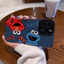 Dễ Thương Ốp Điện Thoại Da Hình sesame street Cho iphone 15 pro max 14 pro max 14 + 13 pro max 13 13pro 11Promax 11 x xr Xsmax 7 + 8 + 12 pro max