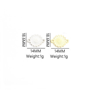 Bộ 10 Phụ Kiện Trang Sức Hình Hoa Cúc Nhỏ Xinh Xắn charms