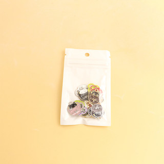 Set 10 Mặt Vòng cổ Hình Mèo Uống Cà Phê Dễ Thương Sáng Tạo