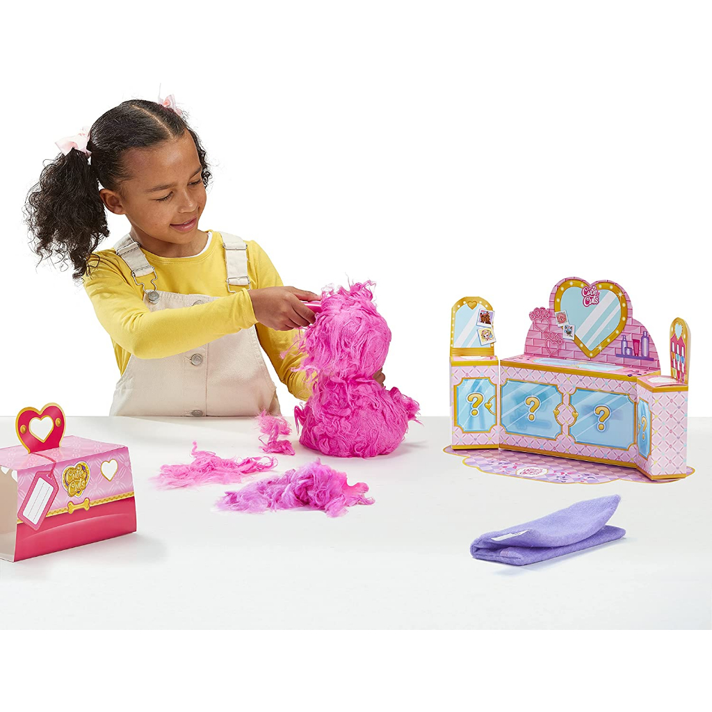 Little Live Pets Scruff-a-Luvs Cutie Cuts! Shave, Reveal and Style, Plush Rescue Pet - Purple Puppy 30146 Đồ Chơi Cho Thú Cưng Nhỏ Nhắn Đáng Yêu Thú Nhồi Bông Màu Tím Dễ Thương 30146