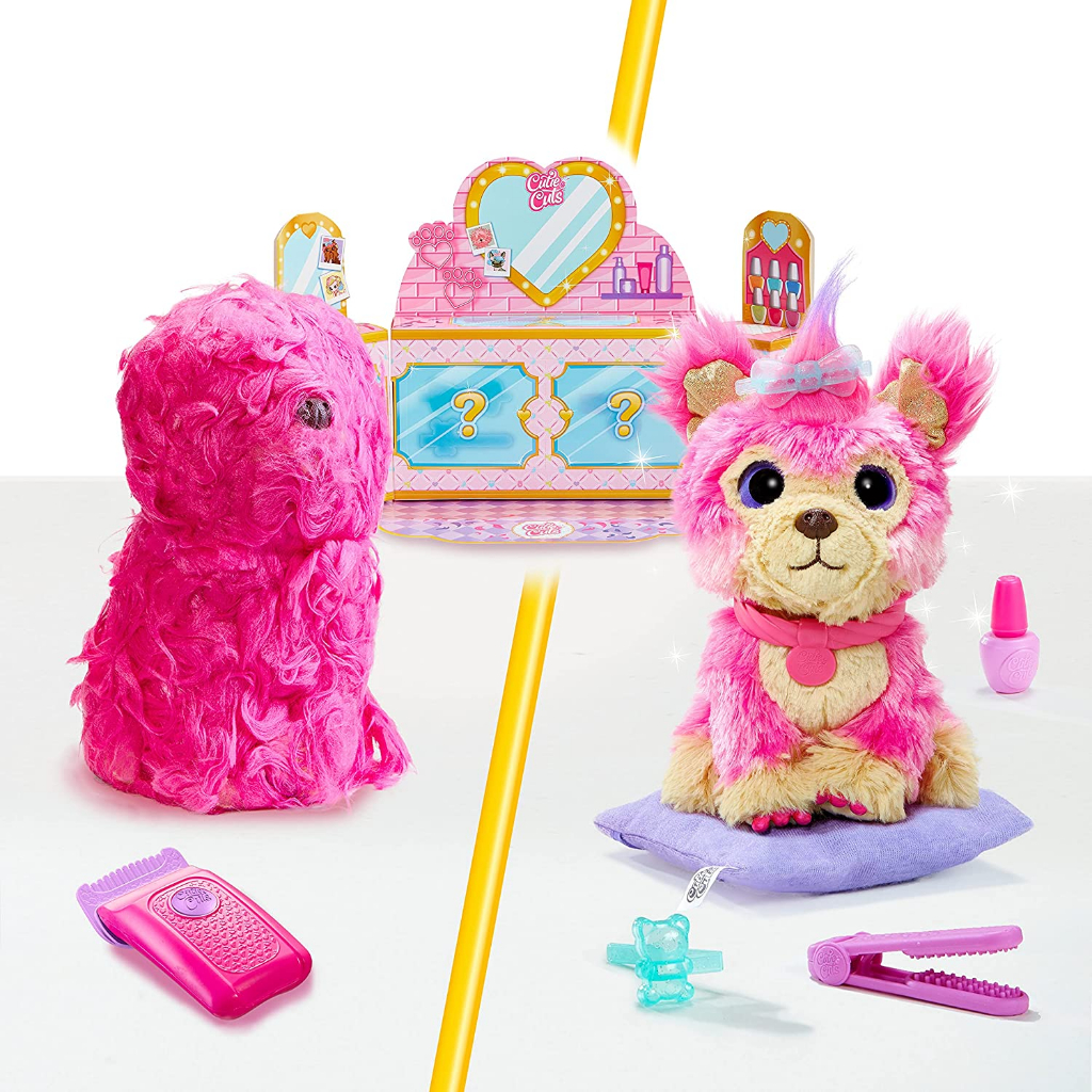 Little Live Pets Scruff-a-Luvs Cutie Cuts! Shave, Reveal and Style, Plush Rescue Pet - Purple Puppy 30146 Đồ Chơi Cho Thú Cưng Nhỏ Nhắn Đáng Yêu Thú Nhồi Bông Màu Tím Dễ Thương 30146