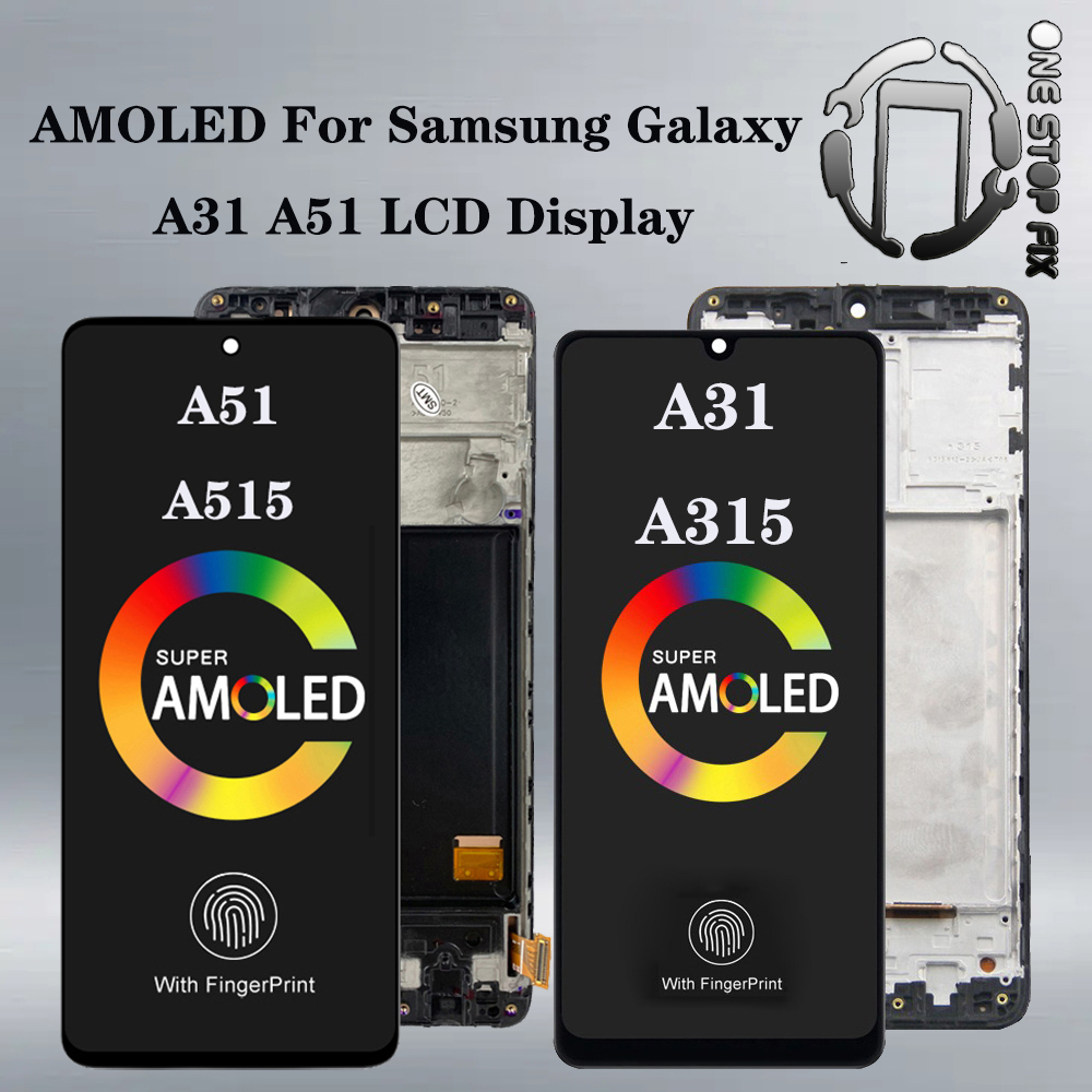 Màn Hình Cảm Ứng lcd Thay Thế Chuyên Dụng Cho samsung galaxy a31 a315f lcd a51 4g a515