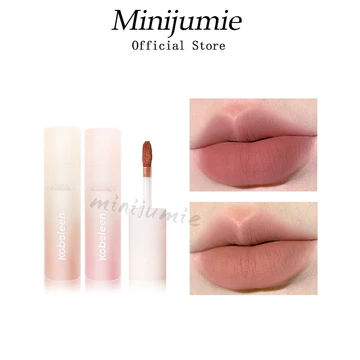 Son Kem Bùn KOBELEEN Lip Mud Mịn lì Mờ Vân Môi Che phủ nền môi tốt Không khô môi Lâu trôi 2g