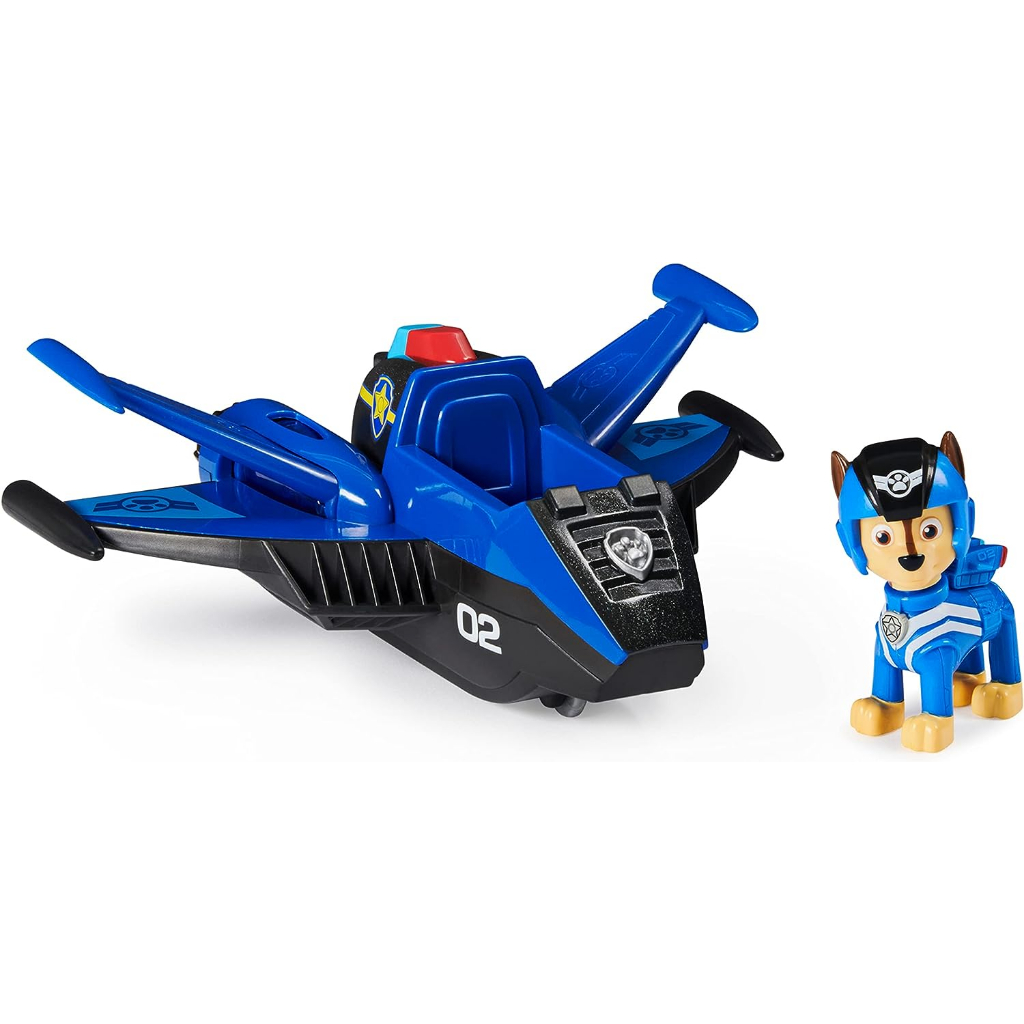 Paw Patrol, Jet to The Rescue Chase ’ s, Everest, Marshall ’ s, Skye Deluxe Transforming Vehicle Toy with Lights and Sounds Đồ chơi trẻ em từ 3 tuổi trở lên
